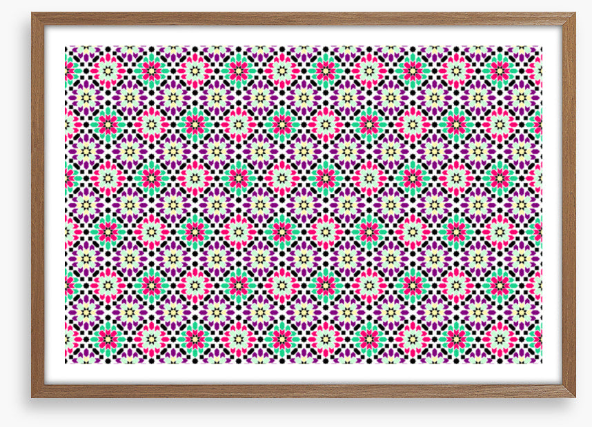 Pretty petal mosaic