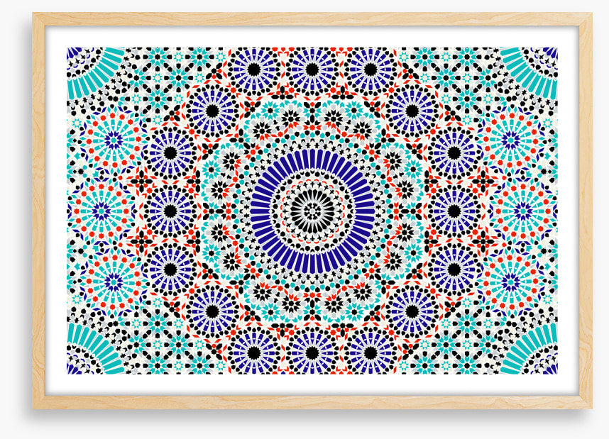Berber blues mosaic