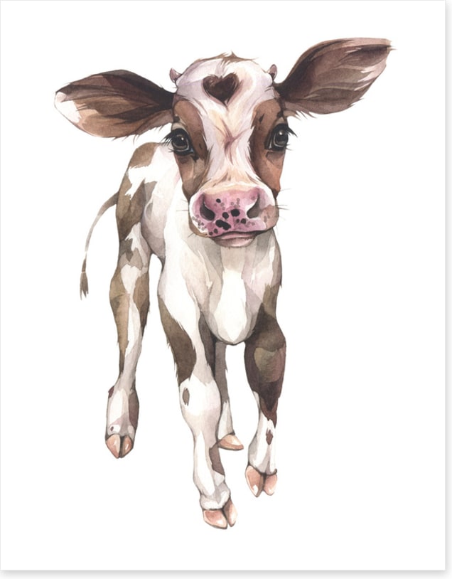 The cutest calf