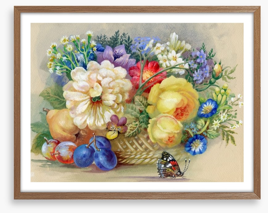 The flower basket