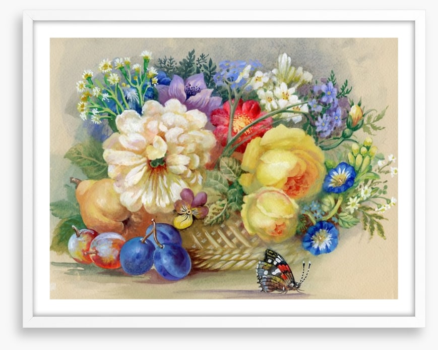 The flower basket
