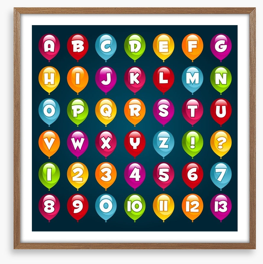 ABC balloons
