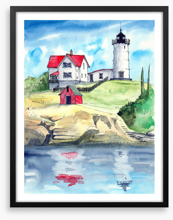 The lighthouse house