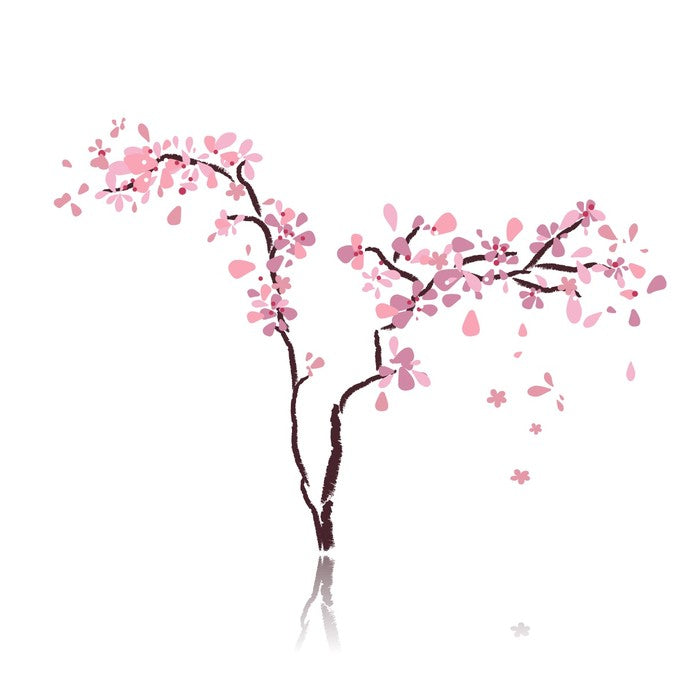 Sakura silhouette