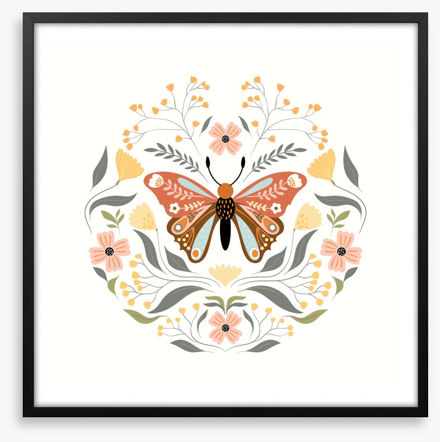Boho butterfly