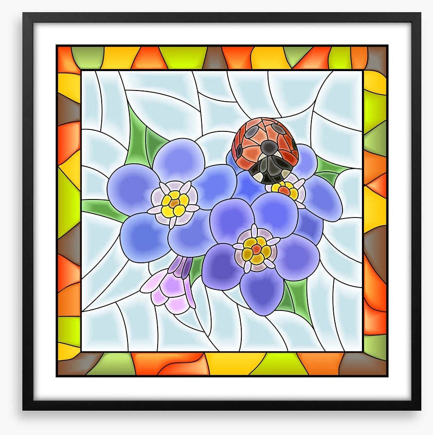 The ladybug window