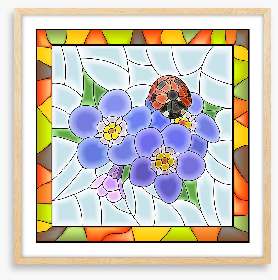 The ladybug window