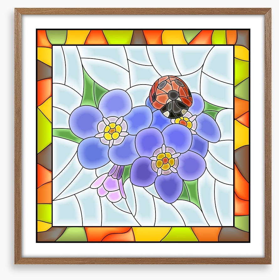 The ladybug window
