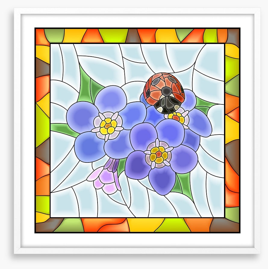 The ladybug window