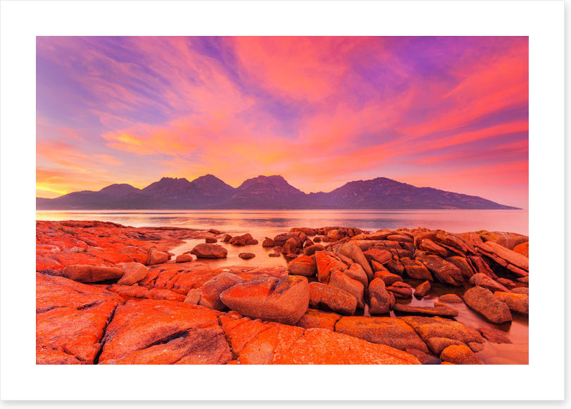 Hazards mountain sunrise