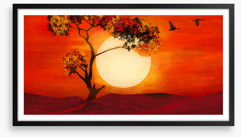 Sundown shadows