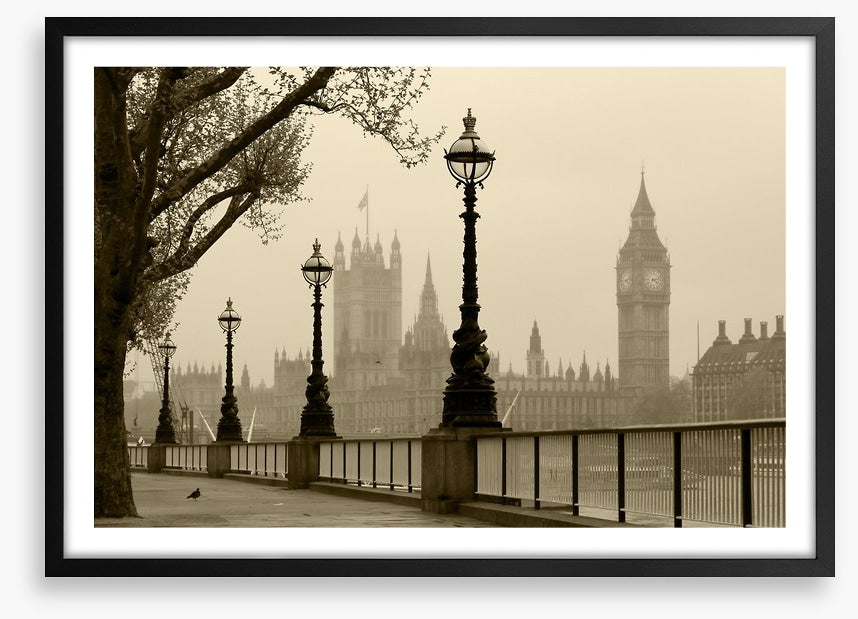 Westminster through the fog