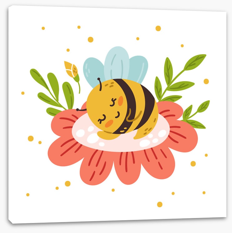 Sleepy bee