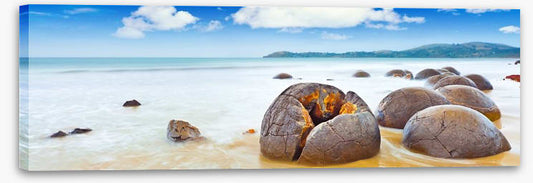 Boulders on the beach