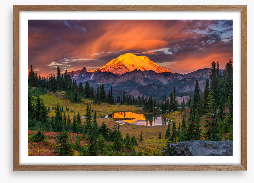 Mount Rainier sunrise
