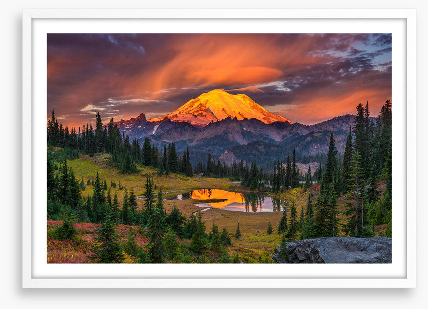 Mount Rainier sunrise