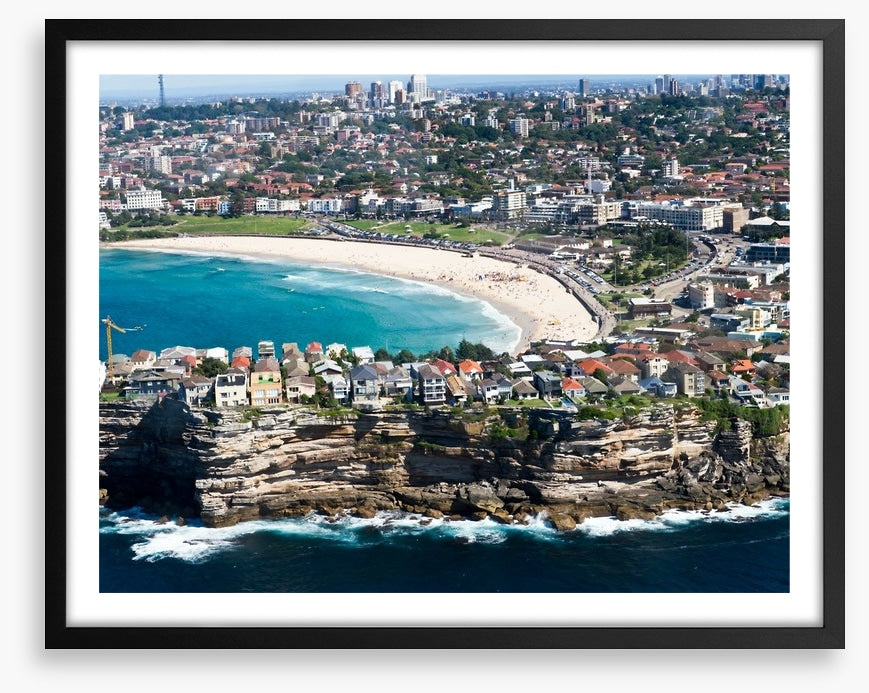 Bondi Beach aerial view