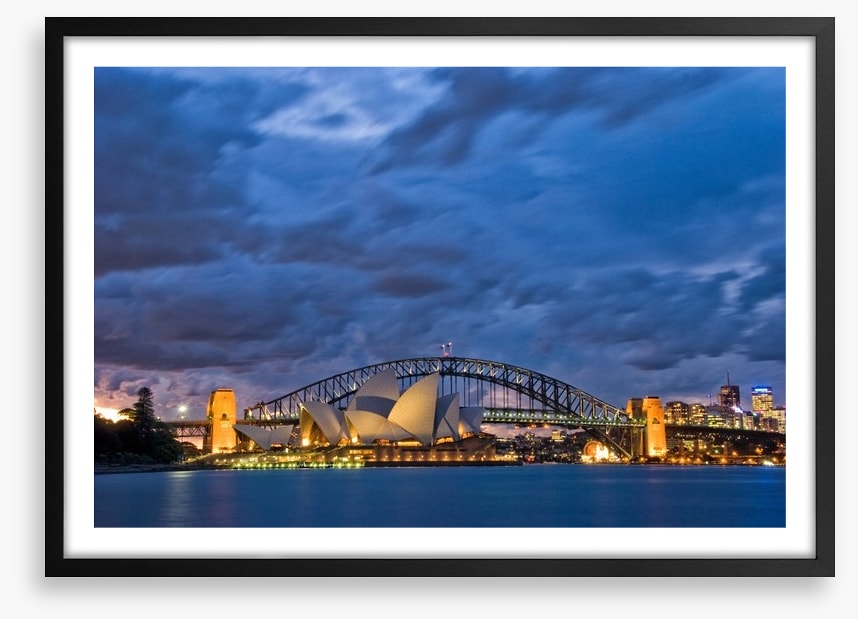 Sydney Harbour twilight