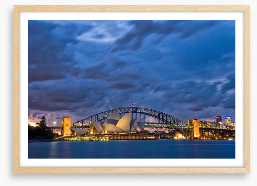 Sydney Harbour twilight