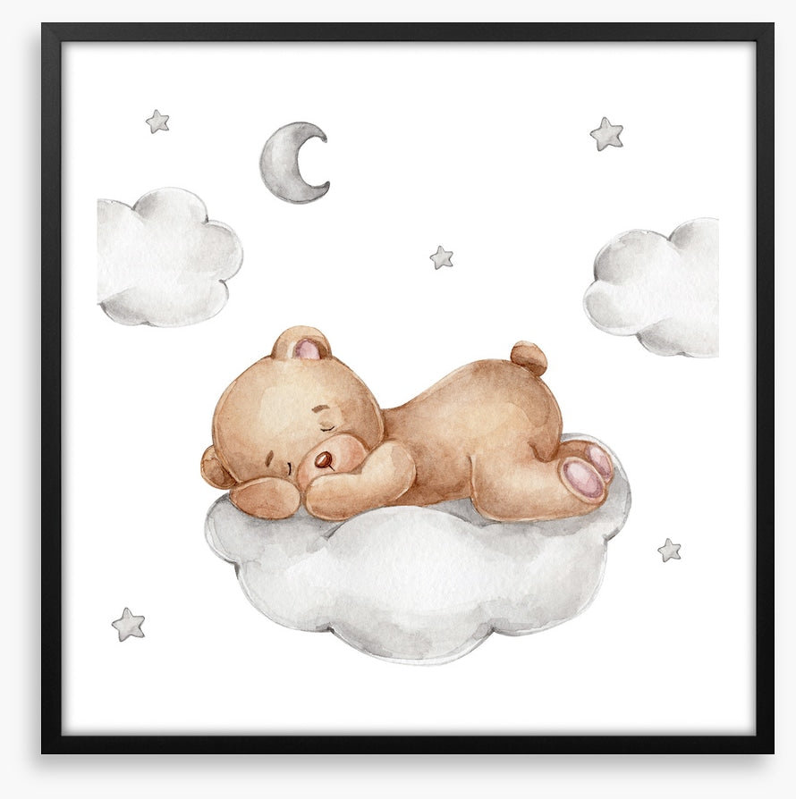 Sleepy sky bear