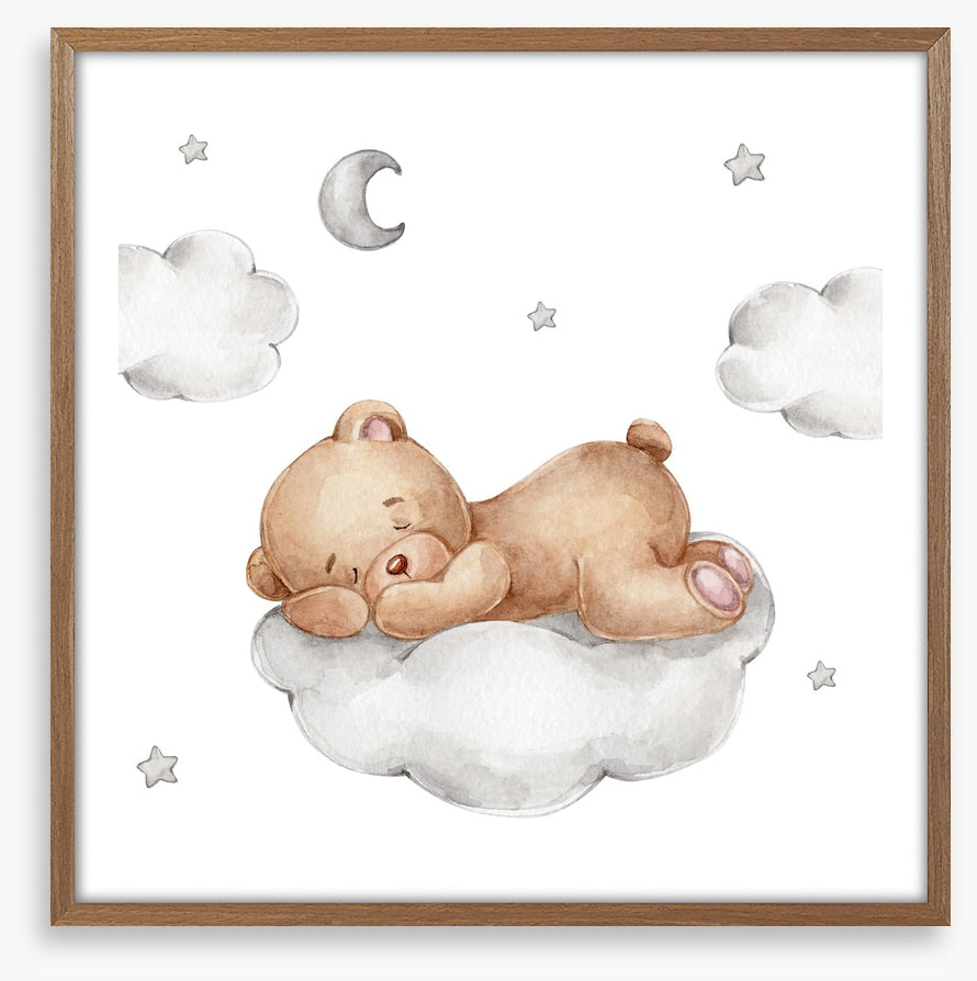 Sleepy sky bear