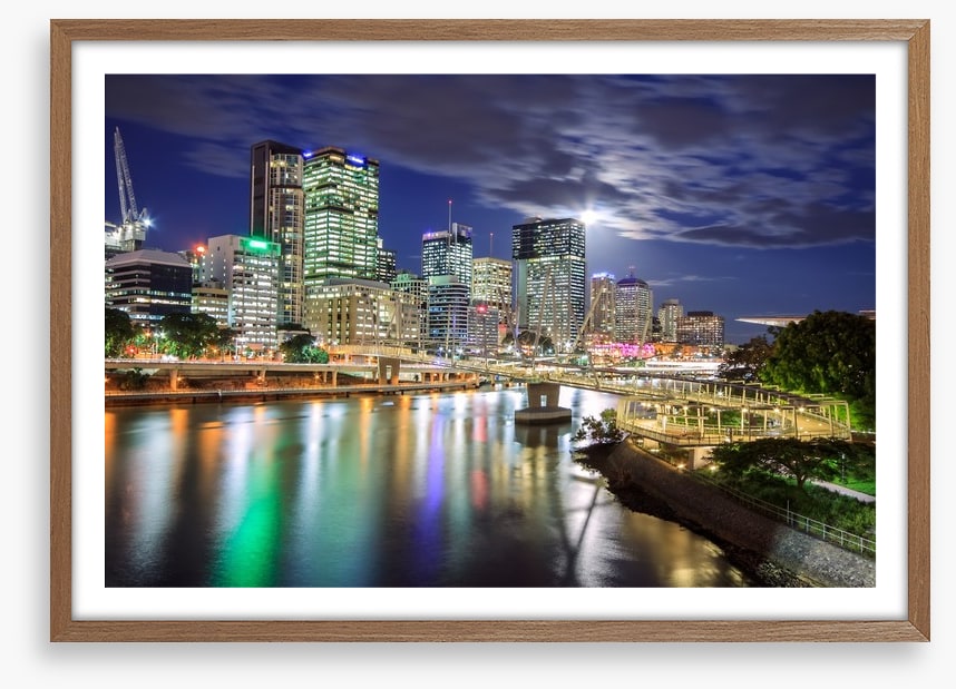 Brisbane by night