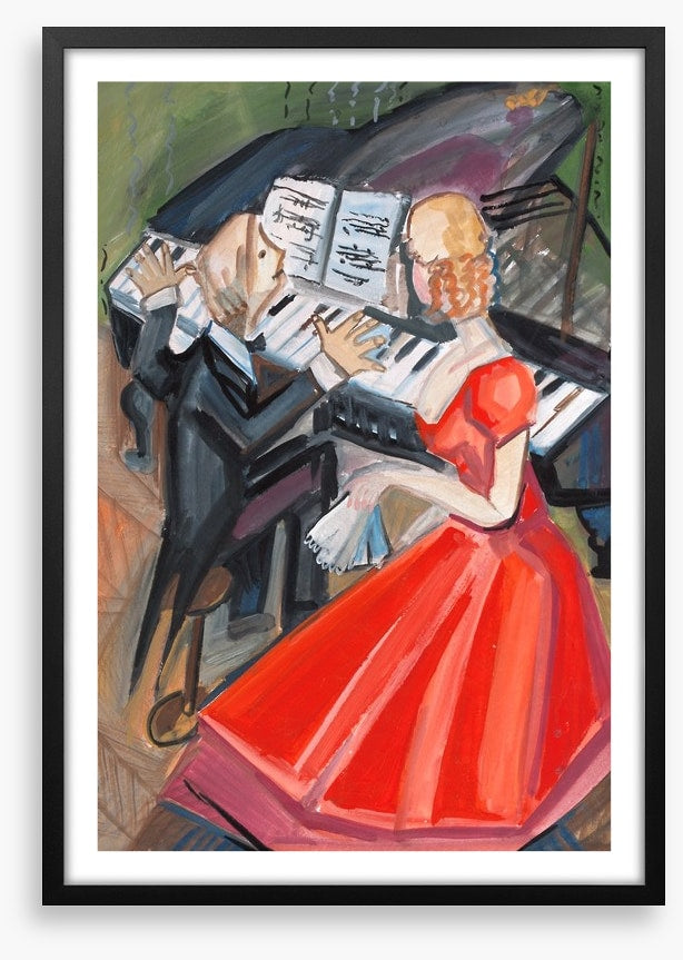 Beside the pianist