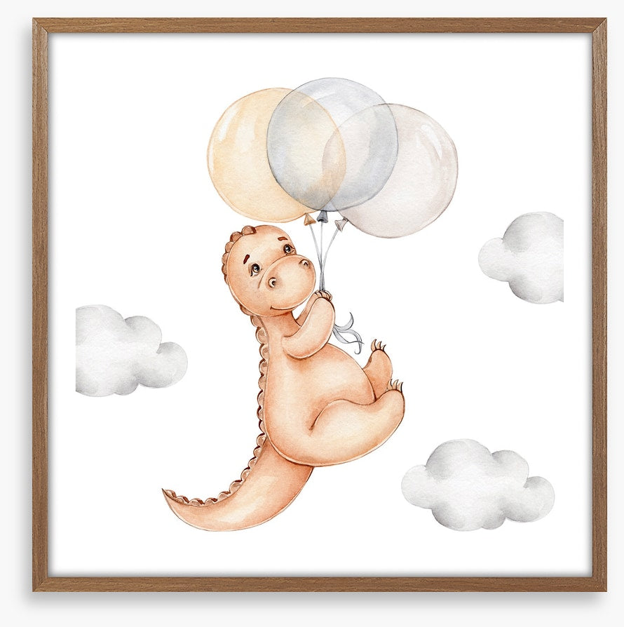 Baby dino balloons