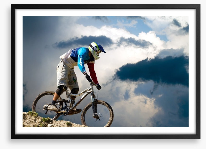 Mountain bike storm