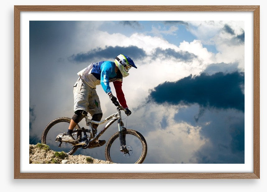 Mountain bike storm