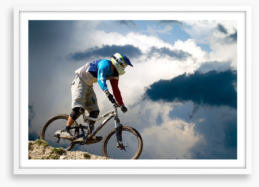 Mountain bike storm