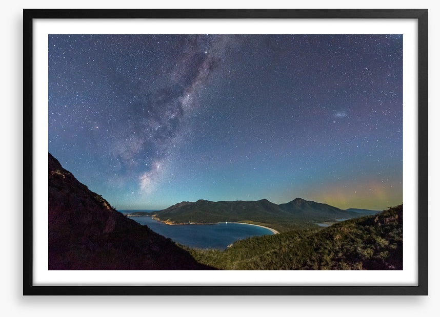 Above wineglass bay
