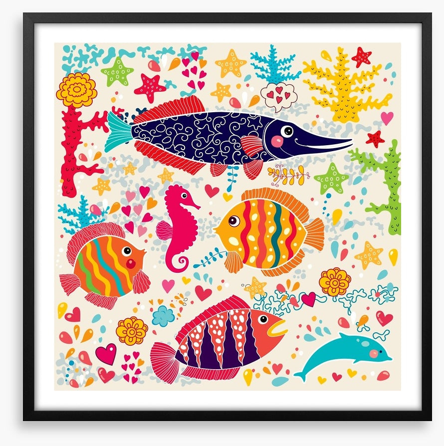 Happy fish