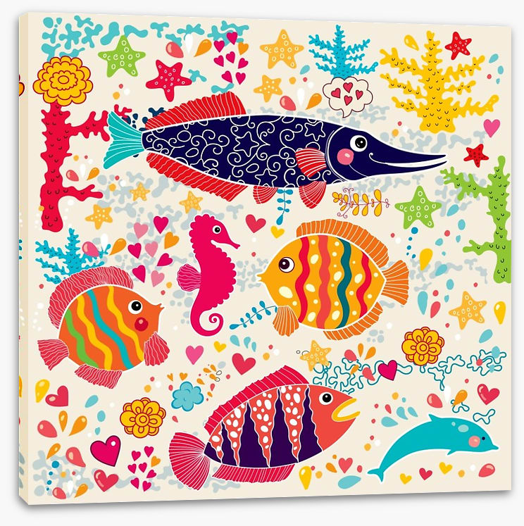 Happy fish