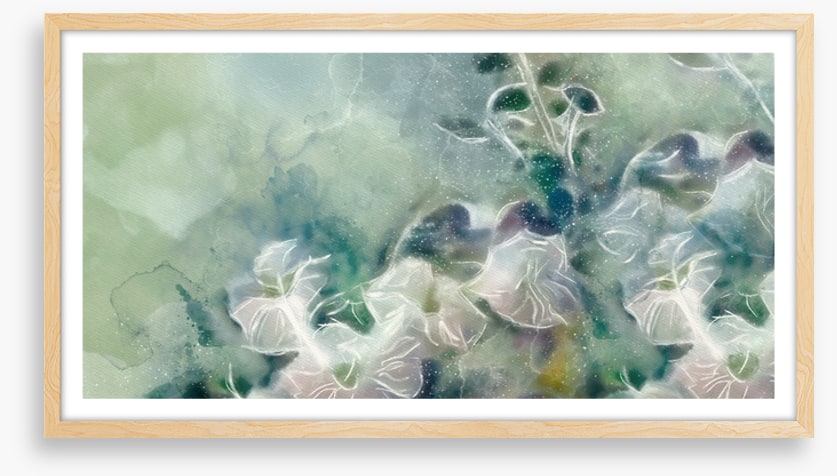 Frozen flowers