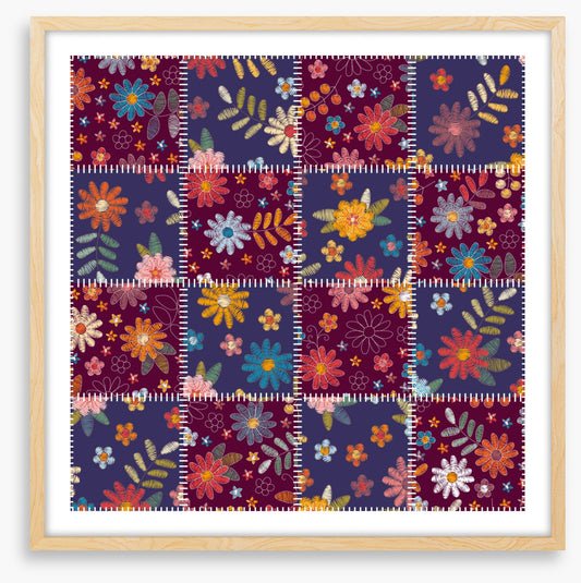 Autumn dusk patchwork