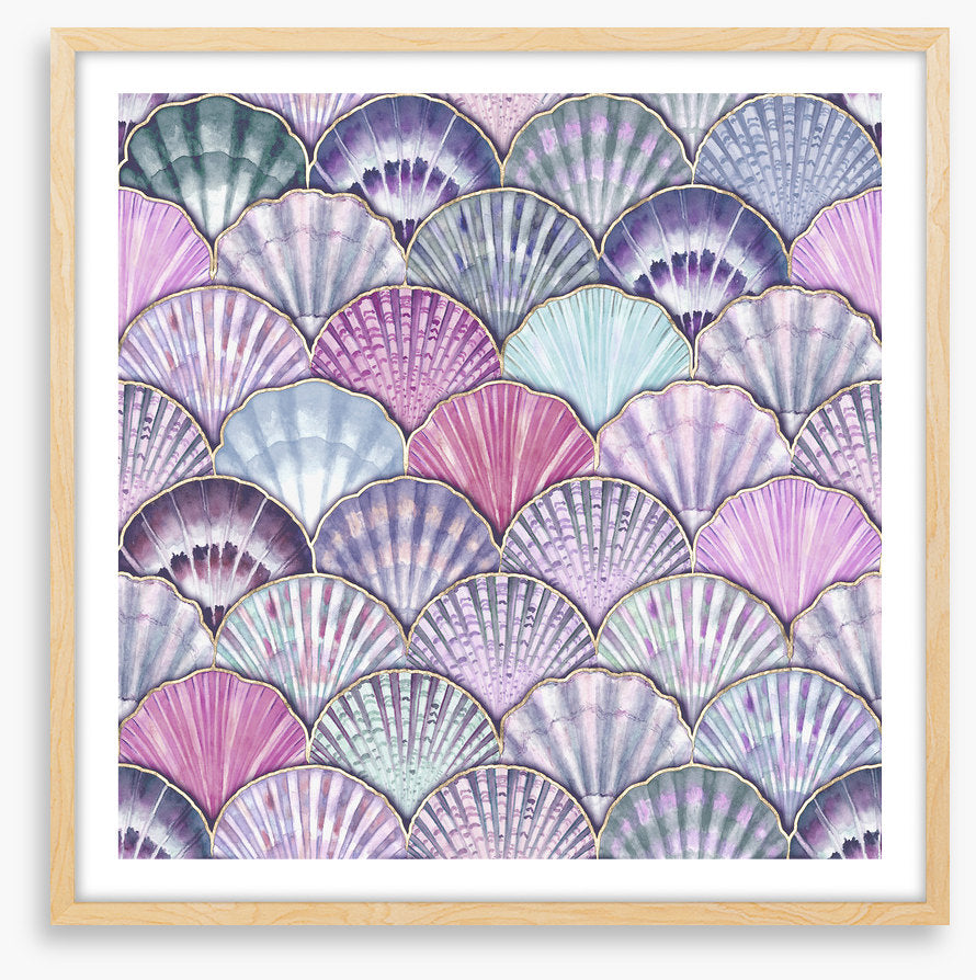 Purple pearl shells