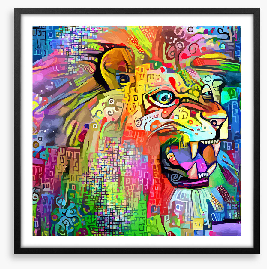 Fierce as a lion