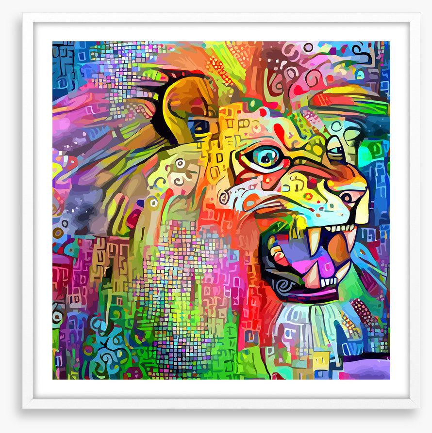 Fierce as a lion