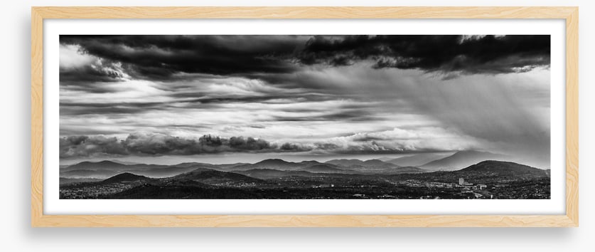 Canberra storm panorama