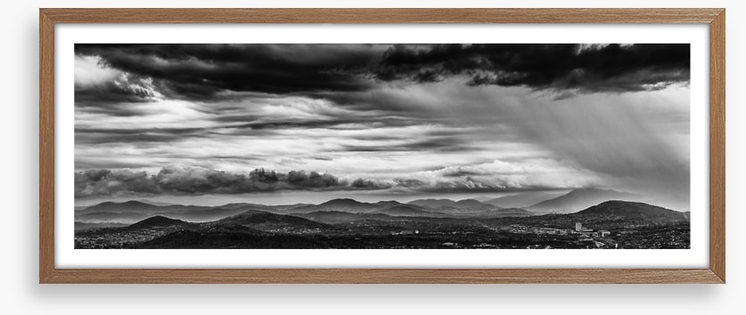 Canberra storm panorama