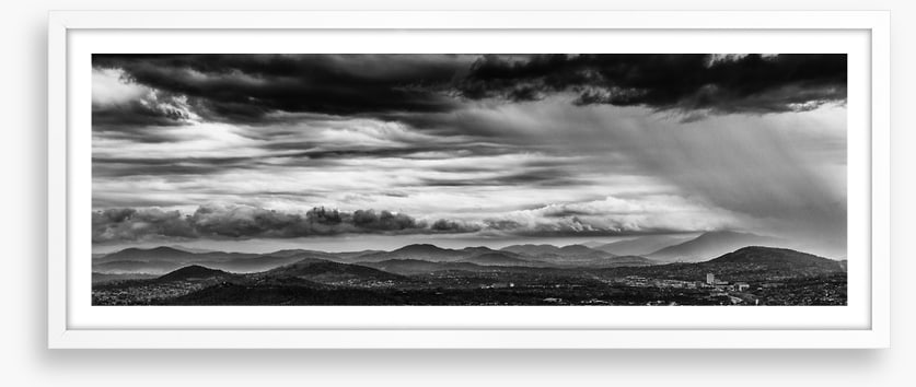 Canberra storm panorama