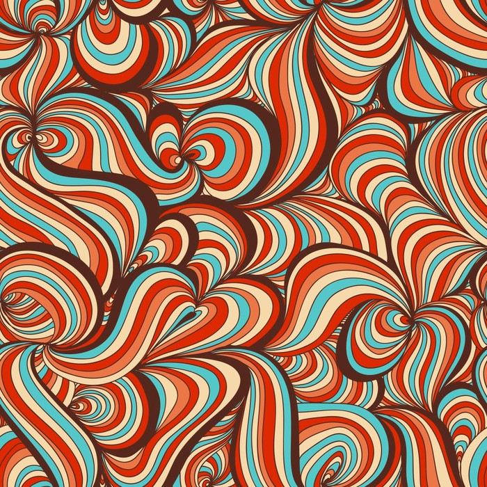 Retro swirls