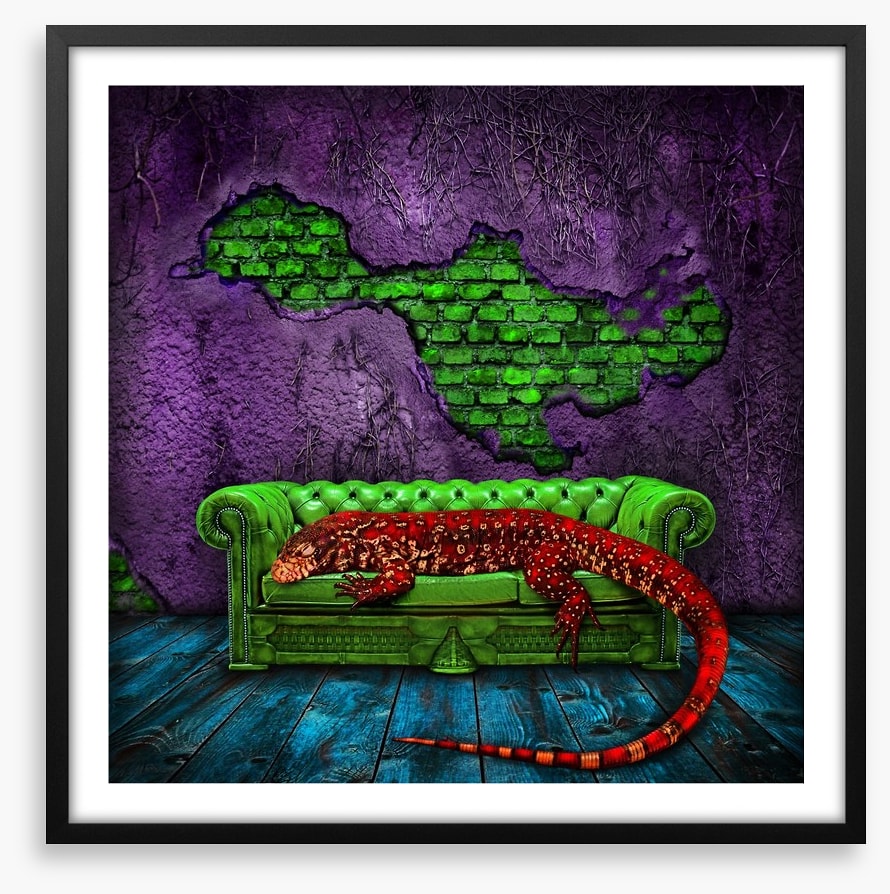The red lizard