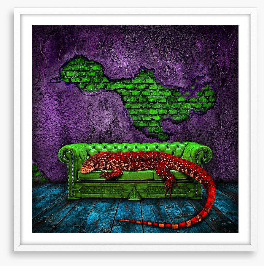 The red lizard