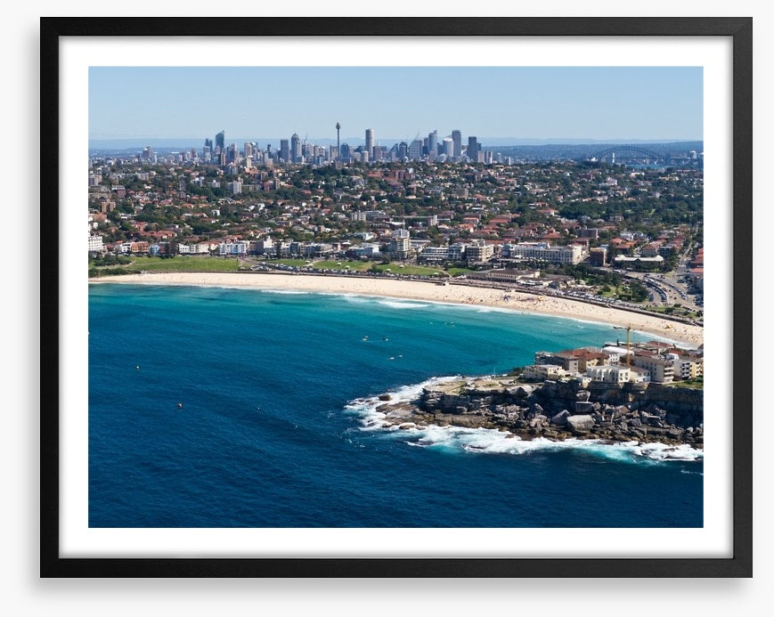 Bondi Beach with CBD