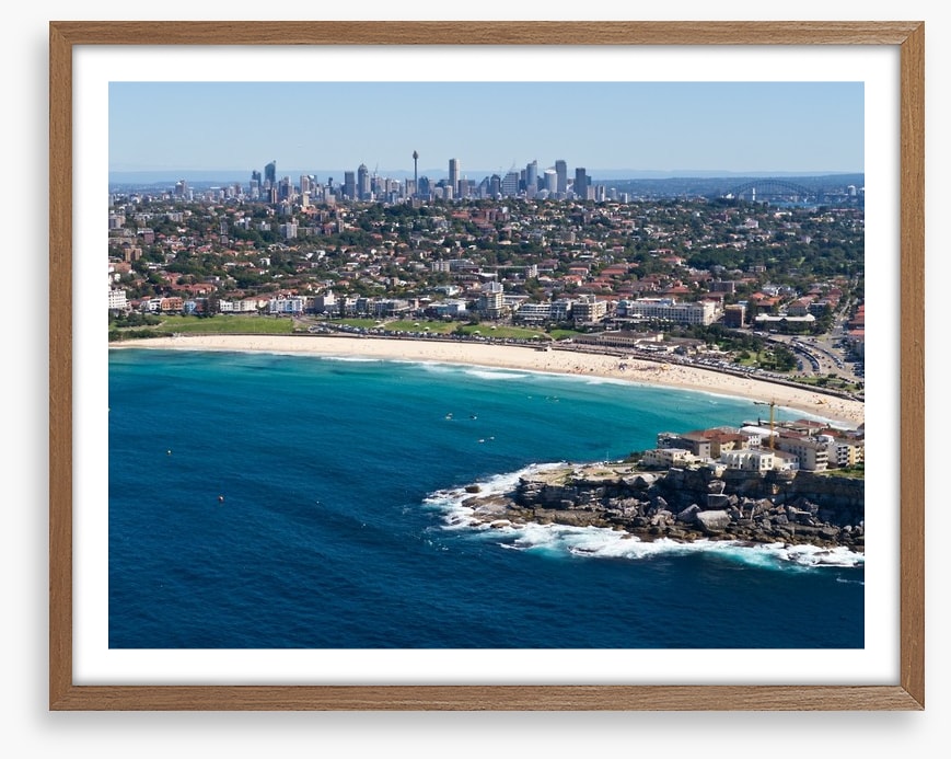 Bondi Beach with CBD