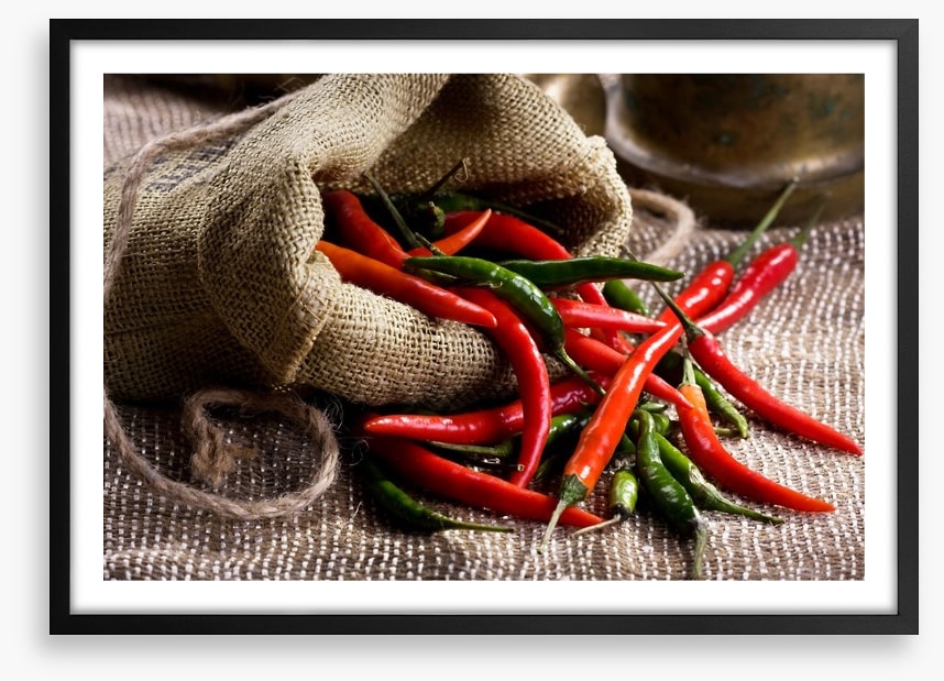 Chili pepper still life