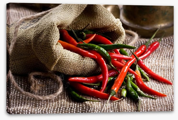 Chili pepper still life