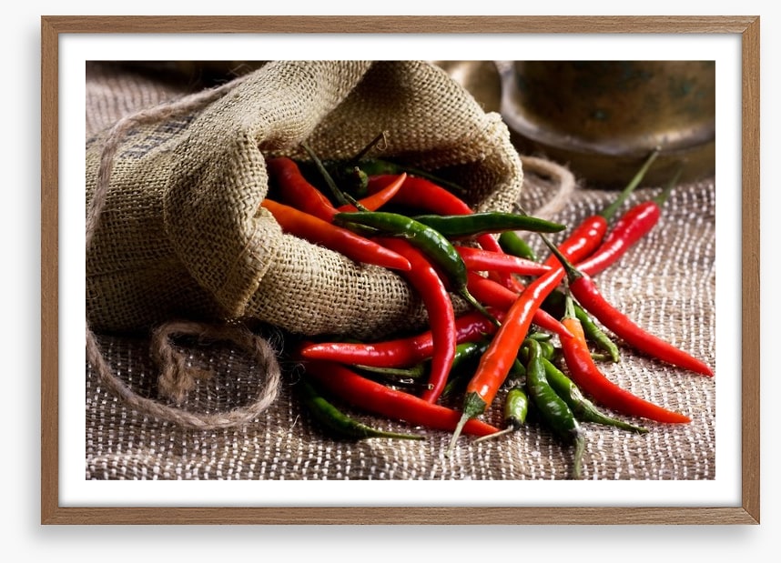 Chili pepper still life